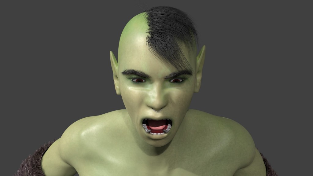 Female Orc Warrior preview image 5